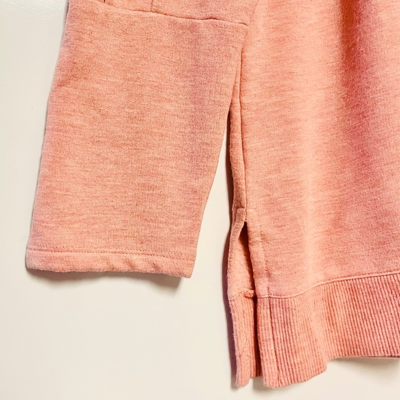 Soft Surroundings Go Lively Bibi Pullover Womens Small French Terry Peach Soft - Picture 9 of 11